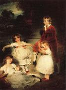 Sir Thomas Lawrence The Children of Ayscoghe Boucherett oil painting reproduction